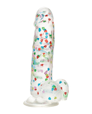 Naughty Bits Naughty Bits I Love Dick Heart Filled Dong - Multicolor - Image 3