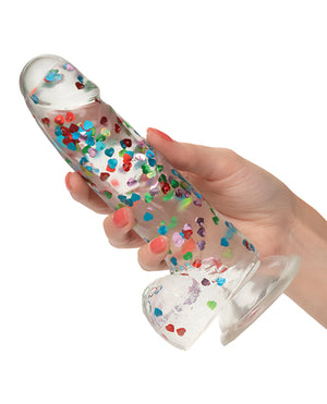 Naughty Bits Naughty Bits I Love Dick Heart Filled Dong - Multicolor - Image 4