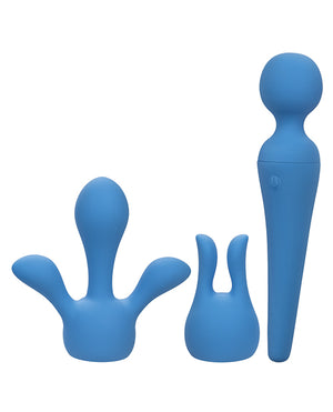 Couture Couture Collection Body Wand Vibrator Kit - Blue - Image 2