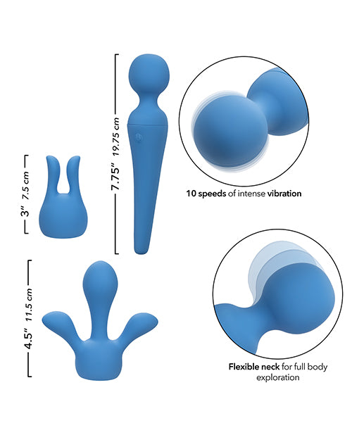 Couture Couture Collection Body Wand Vibrator Kit - Blue