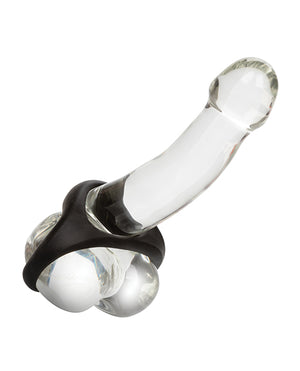 Peak Peak Magnified Gauged Penis Pump System w/Cock &amp; Ball Ring - Black - Image 5
