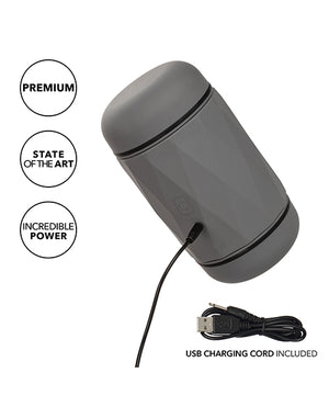 Milk Master Milk Master Vibro Squeeze Pussy Stroker - Black - Image 5