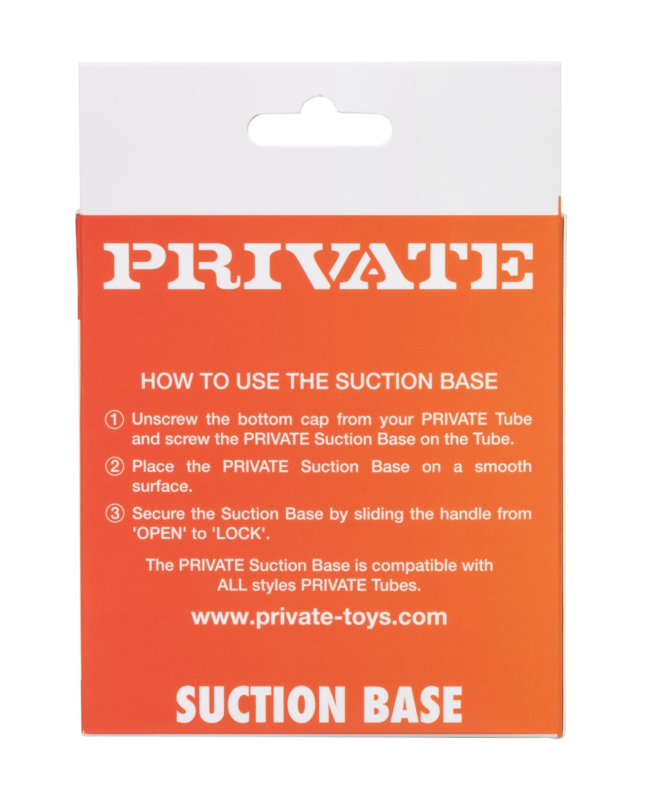 Private Private Suction Base Accessory - Black