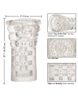 Sue Johanson's Royal Toy Line Sue Johanson Head Honcho - Clear - Image 4