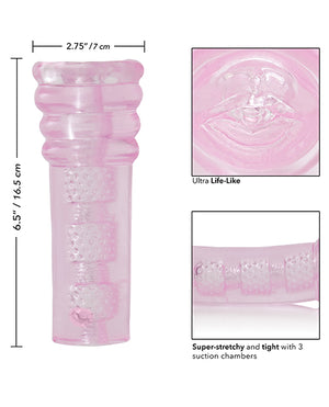 Sue Johanson's Royal Toy Line Sue Johanson Super Head Honcho - Pink - Image 5