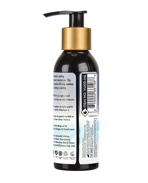 Sensuva Cooling Water-Based Personal Moisturizer - Arctic Chill 4 oz - Image 2