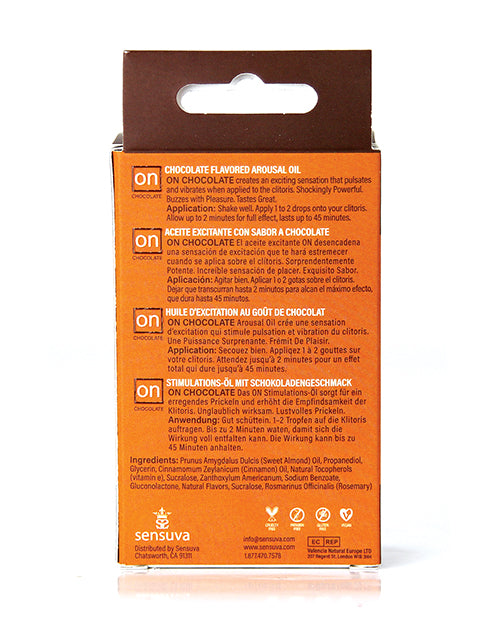 On ON Arousal Oil Medium Box - 5 ml Chocolate