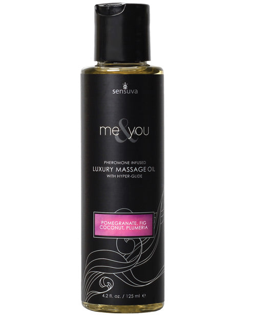 Sensuva Sensuva Me &amp; You Massage Oil - 4.2 oz Sweet Secrets