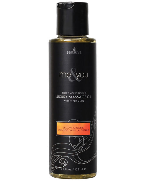 Sensuva Sensuva Me &amp; You Massage Oil - 4.2 oz Lust in Paradise