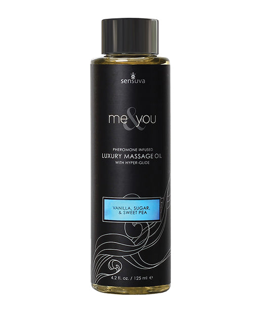 Sensuva Sensuva Me &amp; You Massage Oil - 4.2 oz Sweet Temptation