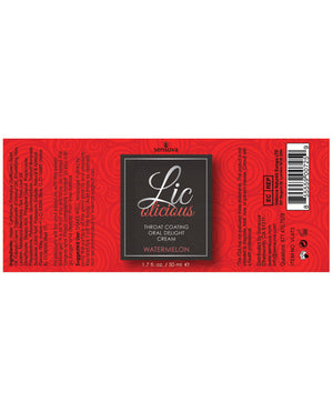 Lic O Licious Lic O Licious Oral Delight Cream - 1.7 oz Bottle Watermelon - Image 2