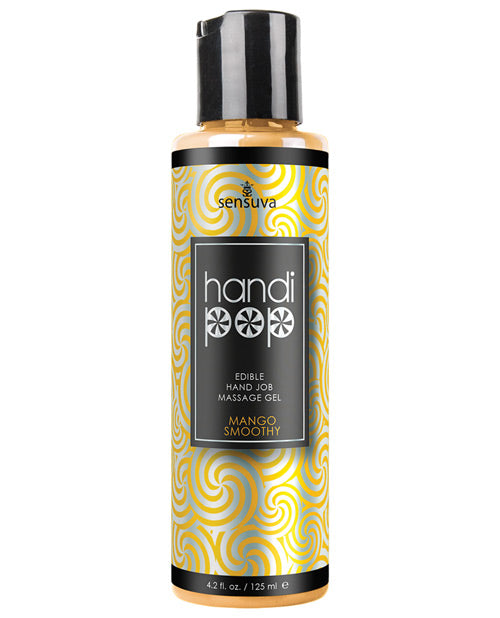 Handipop Handipop Hand Job Massage Gel - 4.2 oz Bottle Mango Smoothie - Image 2