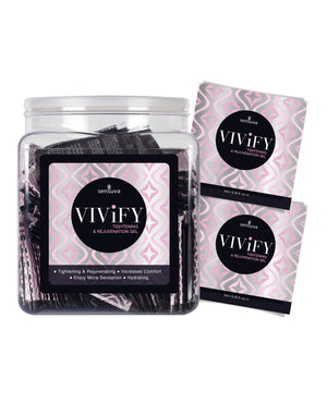 Sensuva Vivify Tightening &amp; Rejuvenation Gel - Tub of 100 Single Use Packet