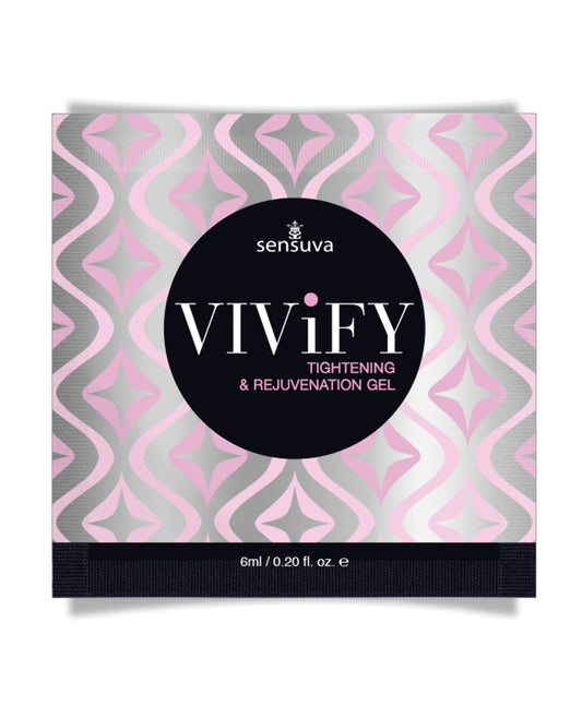 Sensuva Sensuva Vivify Tightening &amp; Rejuvenation Gel - 6 ml Single Use Packet