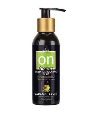 ON Insane Ultra Stimulating Glide - 4.23 oz Caramel Apple
