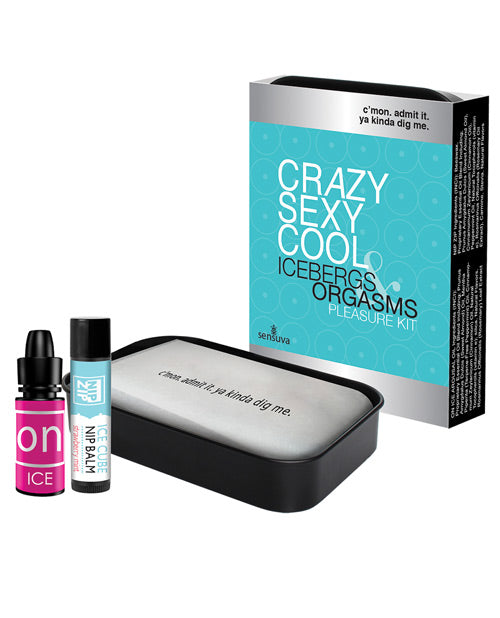 Sensuva Sensuva Crazy Sexy Cool Icebergs &amp; Orgasms Pleasure Kit
