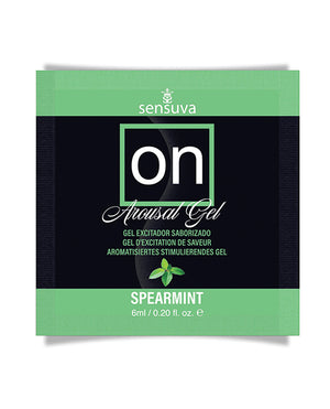 On ON For Her Arousal Gel Single Use Packet - 6 ml Spearmint