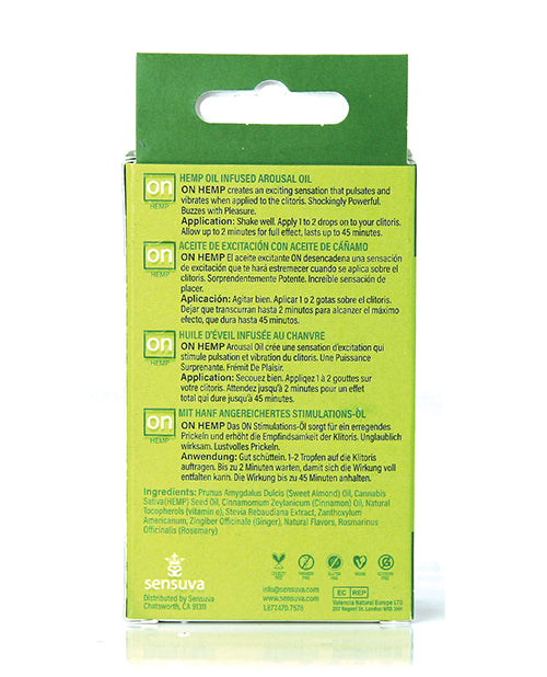 On ON Hemp Arousal Oil Medium Box - 5 ml