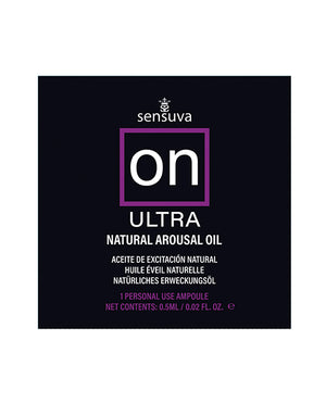 On ON Ultra Arousal Oil for Her - Single Use Ampoule Packet
