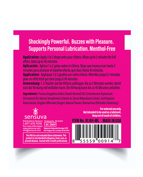 On ON Original Arousal Oil Ampoule Packet - Image 2