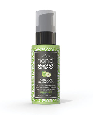 Handipop Handipop Hand Job Massage Gel - 2 oz Bottle Green Apple