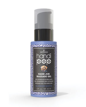 Handipop Handipop Hand Job Massage Gel - 2 oz Bottle Blueberry Muffin