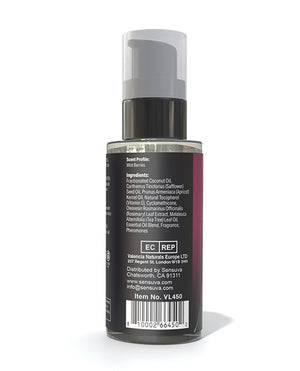 Sensuva Sensuva Me &amp; You Massage Oil - 2 oz Berry Flirty - Image 2