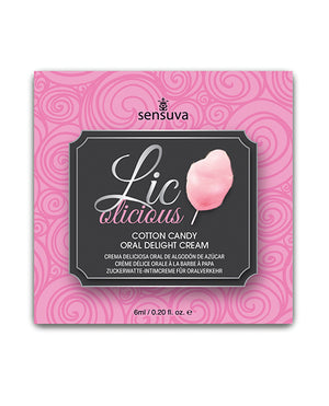 Lic O Licious Lic O Licious Oral Delight Cream - 6 ml Packet Cotton Candy