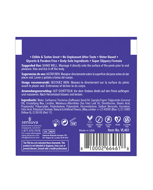 Lic O Licious Lic O Licious Oral Delight Cream - 6 ml Packet Blueberry Muffin - Image 2