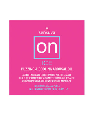 On ON Ice Arousal Oil - Single Use Ampoule Packet