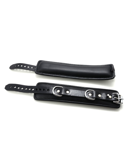 665 665 Padded Locking Wrist Restraint - Black - Image 2