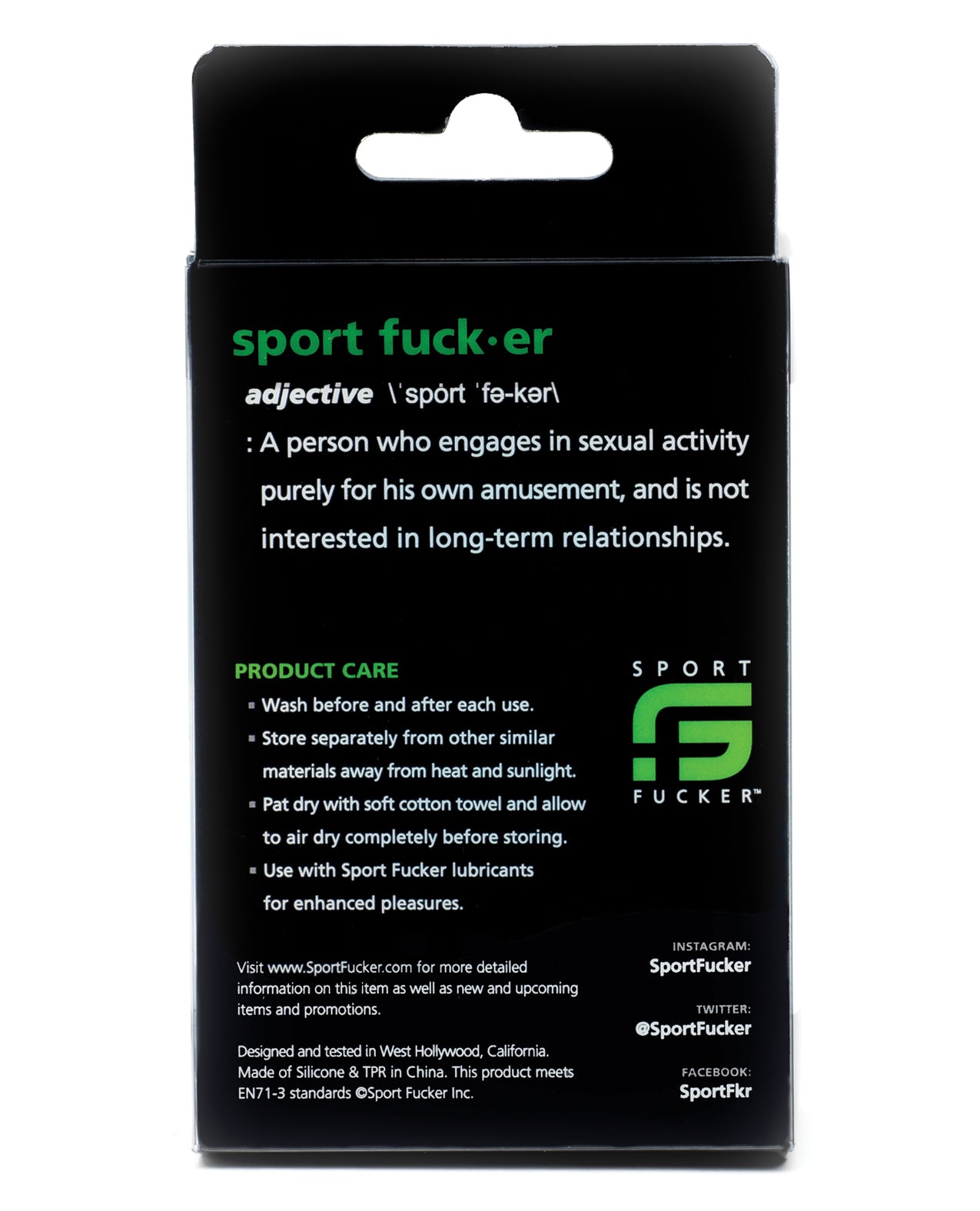 Sport Fucker Sport Fucker Cum Plug Kit - Black