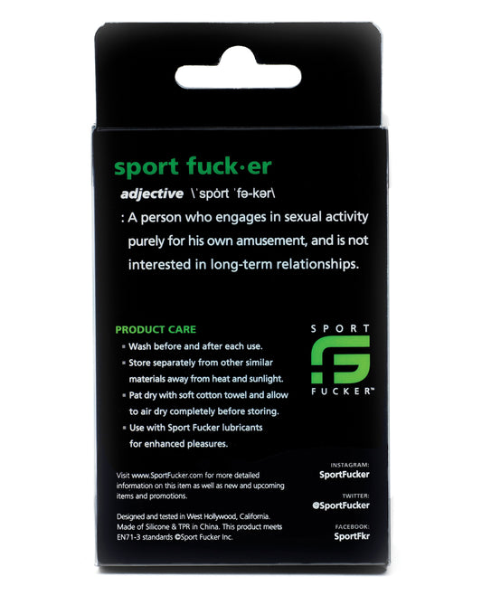 Sport Fucker Sport Fucker Cum Plug Kit - Black