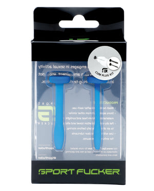 Sport Fucker Sport Fucker Cum Plug Kit - Blue - Image 4