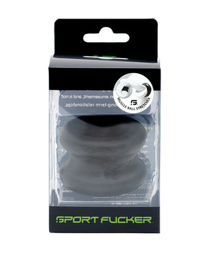 Sport Fucker Sport Fucker Silicone Muscle Ball Stretcher - Black - Image 2