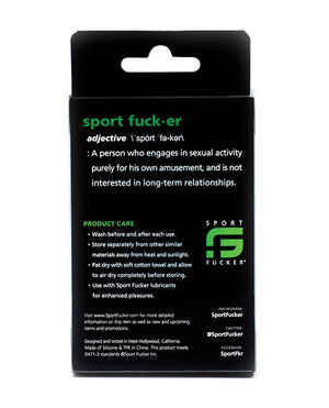 Sport Fucker Sport Fucker Silicone Muscle Ball Stretcher - Black - Image 4