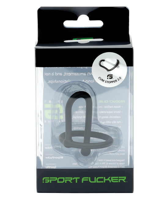 Sport Fucker Sport Fucker Cum Stopper 2.0 - Black - Image 2