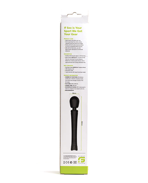 Sport Fucker Sport Fucker Motovibe SubSonic Wand - Black - Image 2
