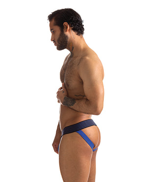 665 665 Rally Jockstrap - XL Blue - Image 3