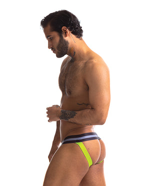 Sport Fucker Jersey Jock - XXL Black/Green - Image 3