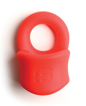 Sport Fucker Sport Fucker Silicone Baller Ring - Red - Image 2