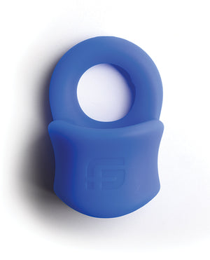 Sport Fucker Sport Fucker Silicone Baller Ring - Blue