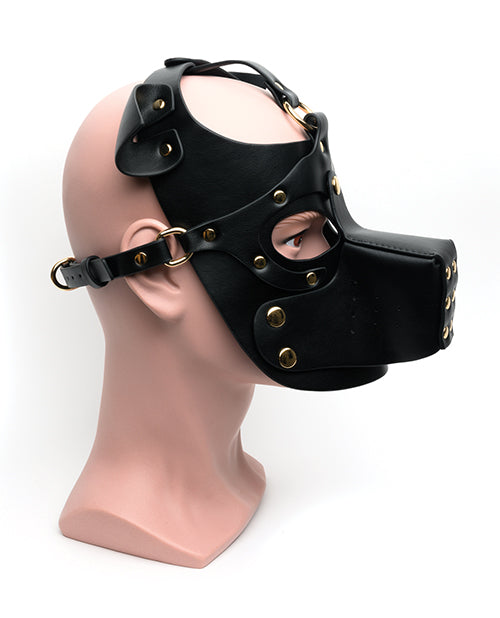 665 665 Bondage Pup Hood - O/S Black - Image 2