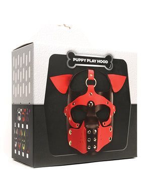 665 665 Playful Pup Hood - O/S Black/Yellow - Image 5
