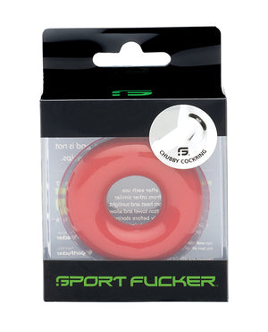 Sport Fucker Sport Fucker Chubby Cockring - Red - Image 2