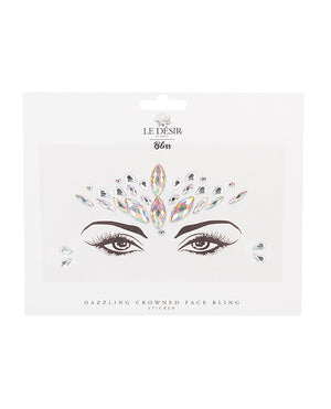 Le Desir by Shots Shots Bliss Dazzling Crowned Face Bling Sticker O/S - Image 4