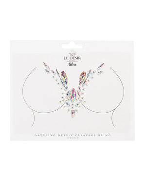 Le Desir by Shots Shots Bliss Dazzling V Cleavage Bling Sticker O/S - Image 3
