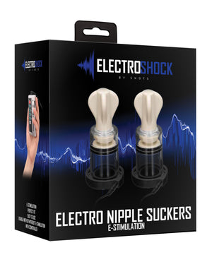 Electroshock Shots Electroshock Nipple Suckers - Clear - Image 2