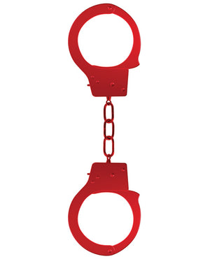 Ouch Shots Ouch Beginner's Handcuffs - Red - Image 2
