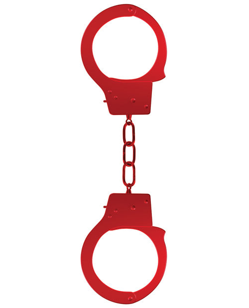 Ouch Shots Ouch Beginner's Handcuffs - Red - Image 2